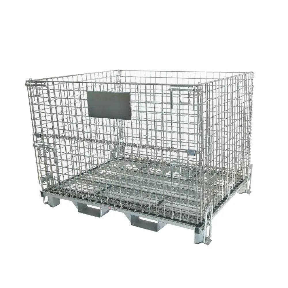 Collapsible mesh pallets