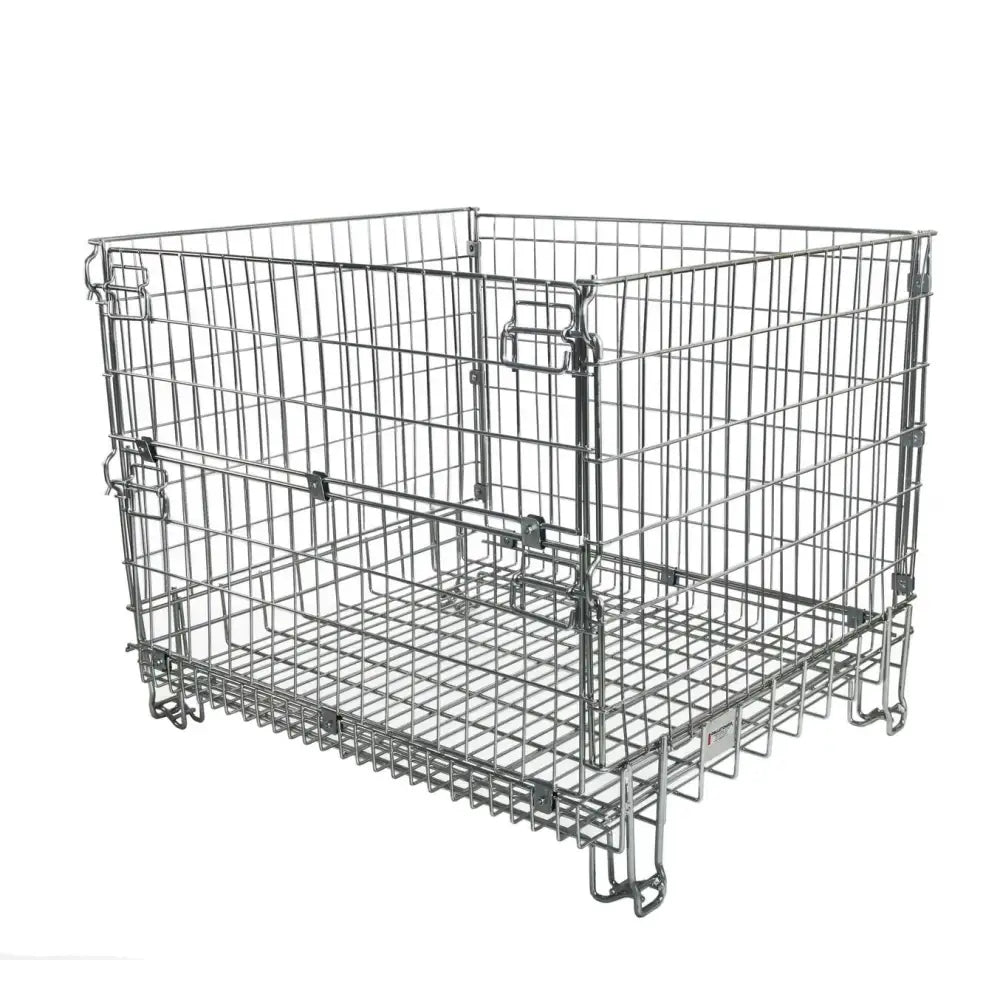 Collapsible mesh pallets