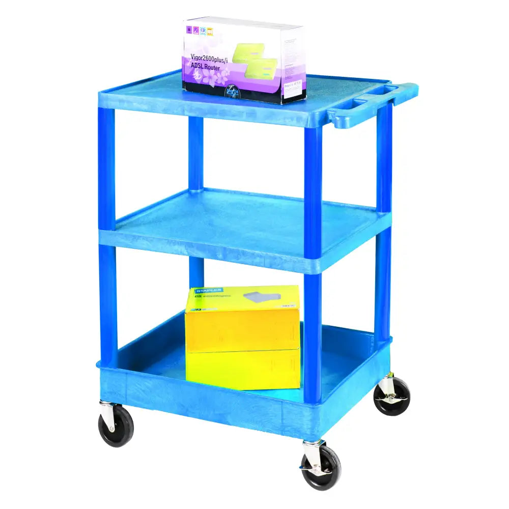 Coloured service trolleys