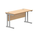 Core twin upright rectangular desk