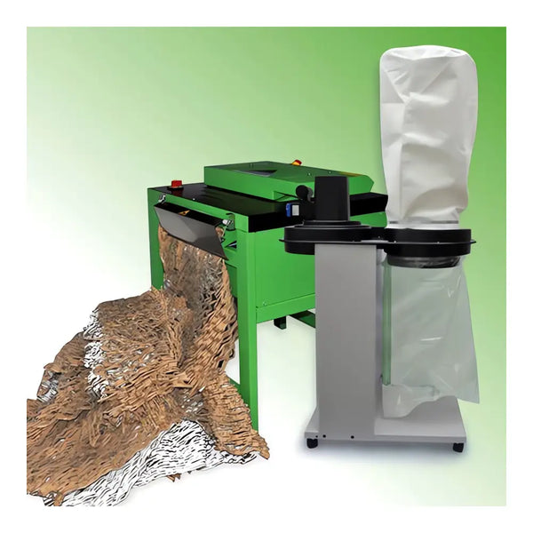 CP320S3I Cardboard Shredder & Dust Extraction Unit Deal Great Saving Cardboard Shredding Machines Cushionpack Germany