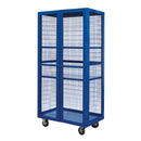 Distribution cages with doors