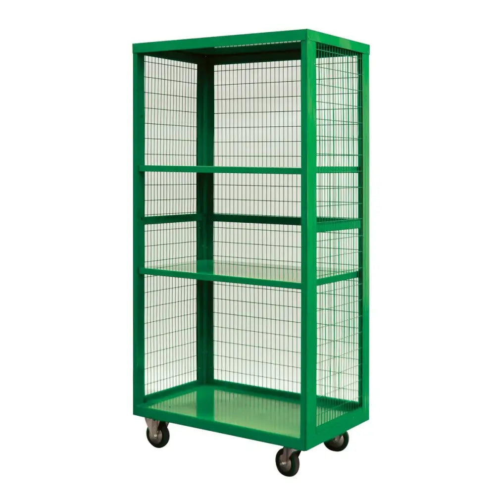 Distribution cages with doors