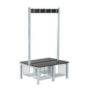 Eco double sided cloakroom units