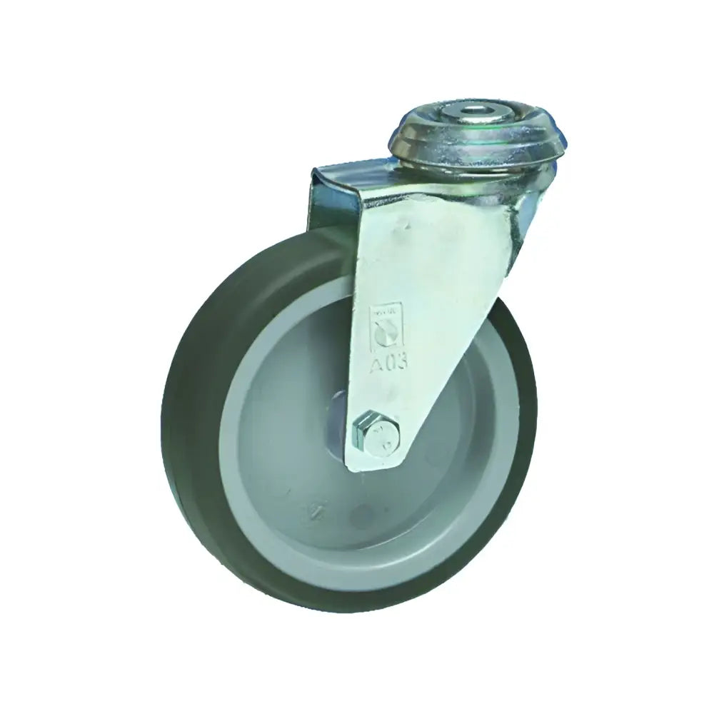 Expanding fitting castors