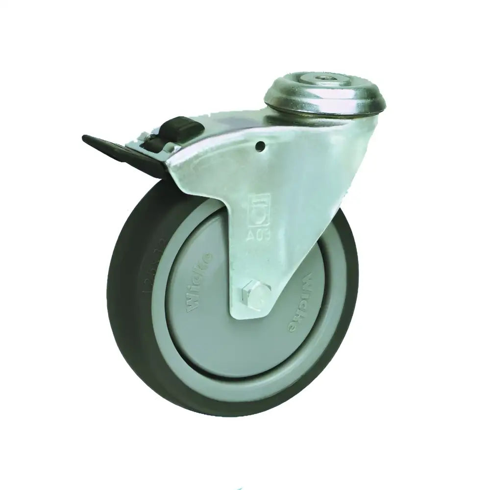 Expanding fitting castors