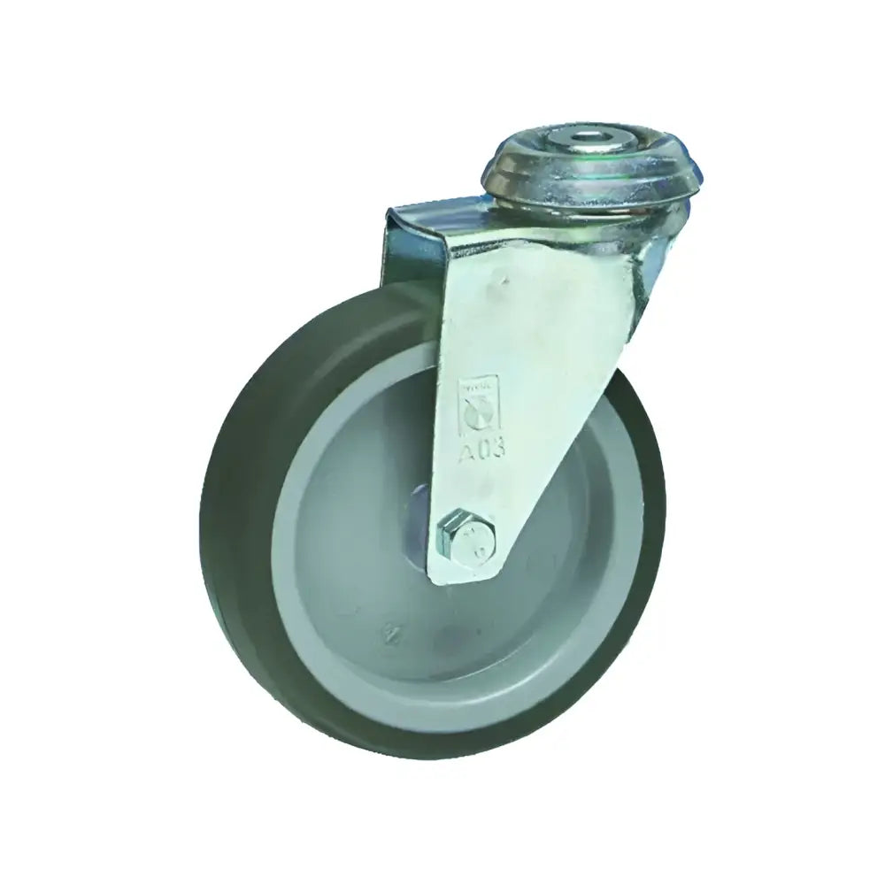 Expanding fitting castors