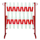 Extendable trellis barriers