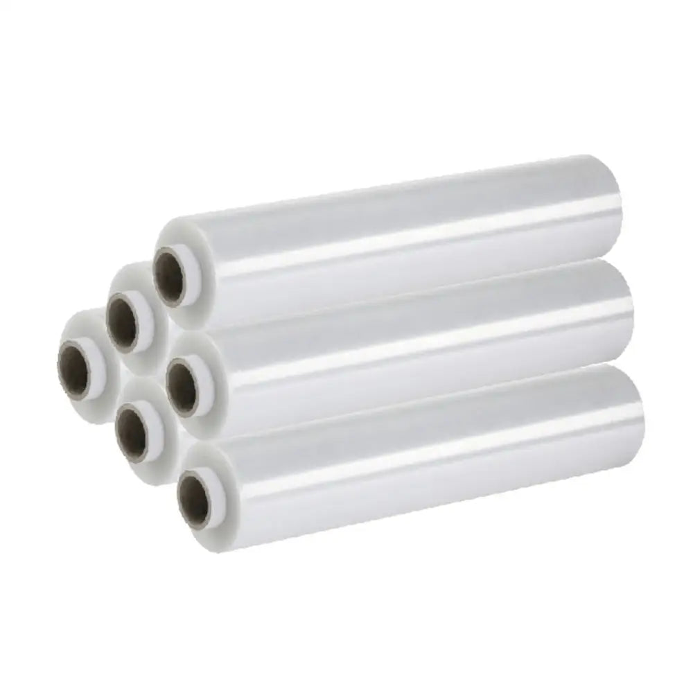 Extra heavy duty 400mm x 200m clear blown pallet stretch wrap - std core (box of 6)
