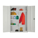 Extra wide storage cupboards