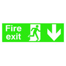 Fire exit & emergency signs