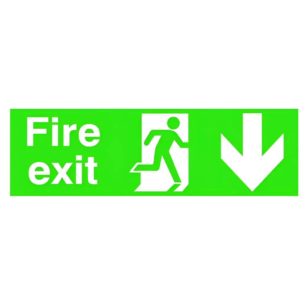 Fire exit & emergency signs