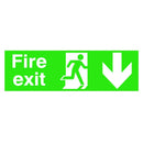 Fire exit & emergency signs