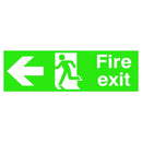 Fire exit & emergency signs