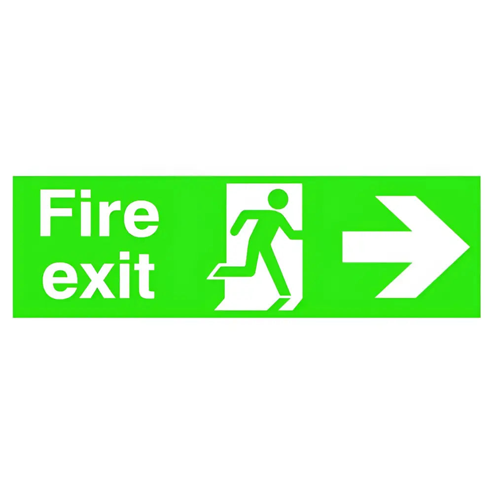 Fire exit & emergency signs