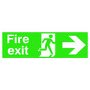 Fire exit & emergency signs