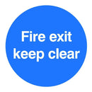 Fire exit & emergency signs