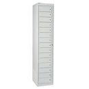 Flat garment lockers