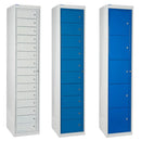 Flat garment lockers