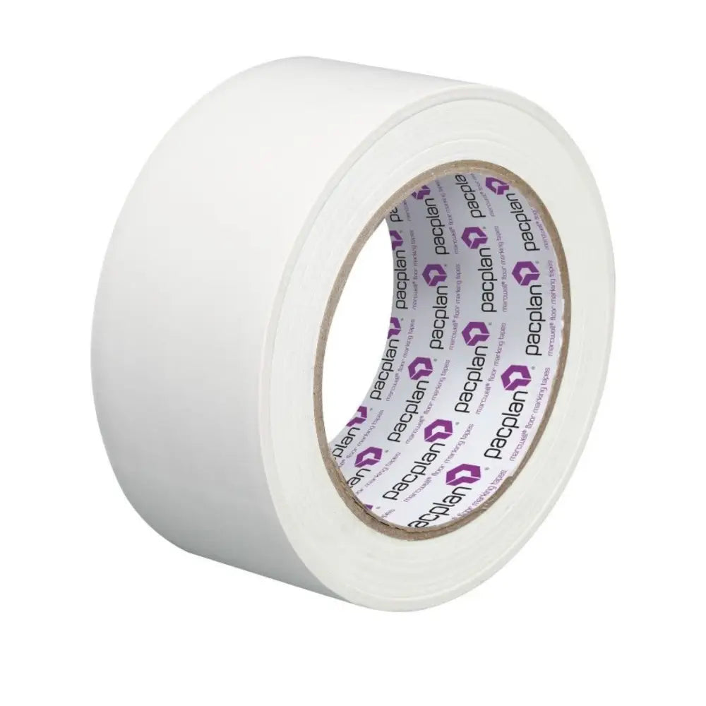 Floor lane marking tape white 50mm x 33m (18 rolls)