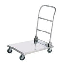 Folding stainless steel trolleys