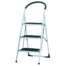 Folding steps with soft grip handle