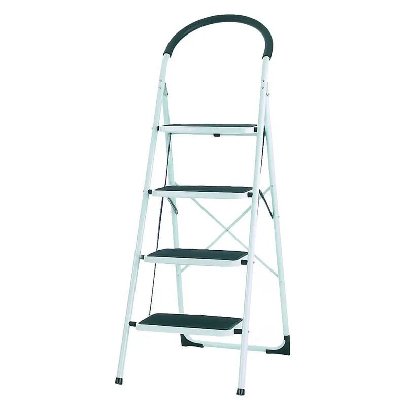 Folding steps with soft grip handle