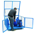 Grenadier® security cage with lift up lid