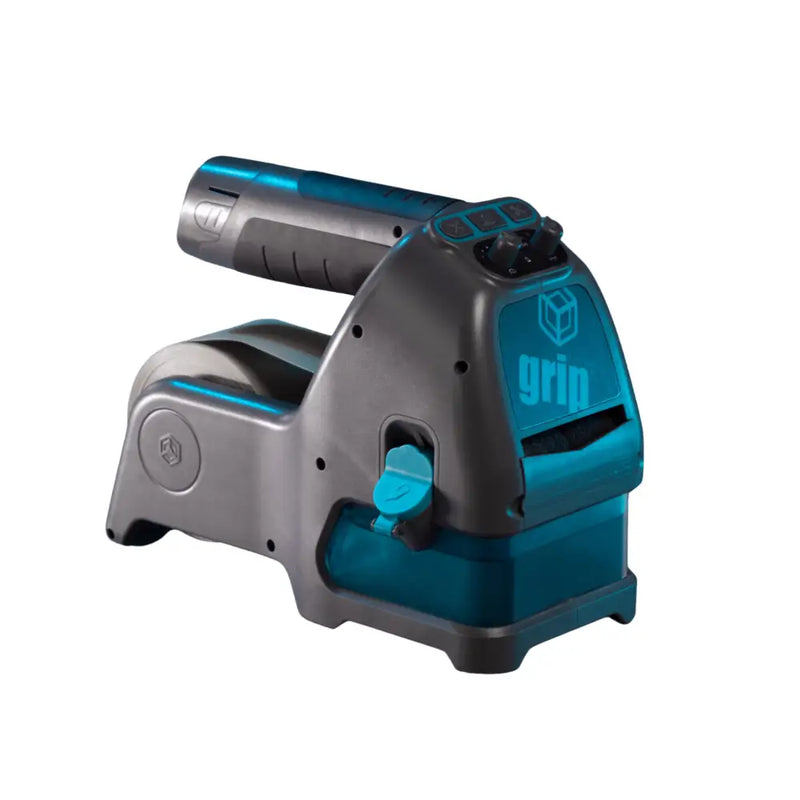 Grip taper hand water activated tape dispenser