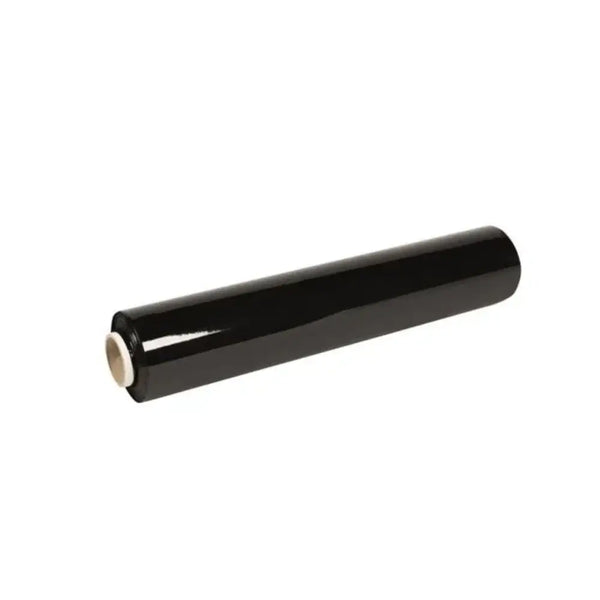 Heavy duty 500mm x 250m black cast pallet stretch wrap - std. Core (box of 6)