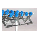 Heavy duty flexible skate wheel expanding conveyor 400mm x 4.5m ext.