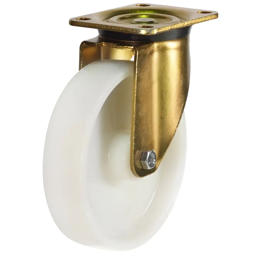 Heavy duty pressed steel castors