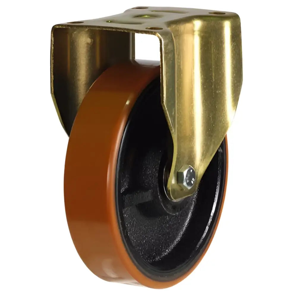 Heavy duty pressed steel castors