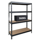 Heavy duty shelving - 360kg u.d.l.