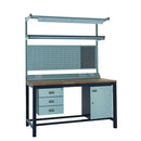 Heavy duty workbench kits with beech tops
