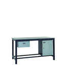 Heavy duty workbench kits with laminate tops
