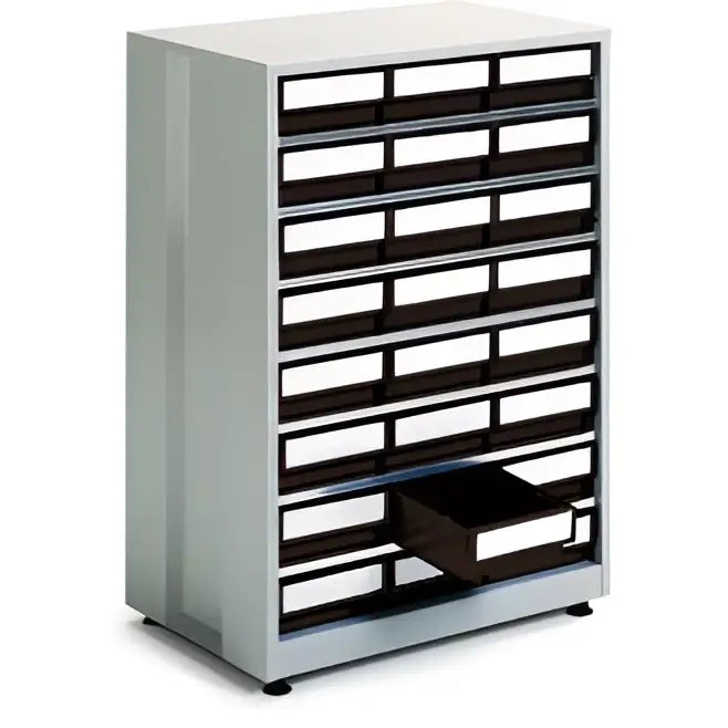 High density storage cabinets