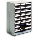 High density storage cabinets