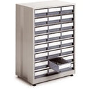 High density storage cabinets