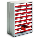 High density storage cabinets