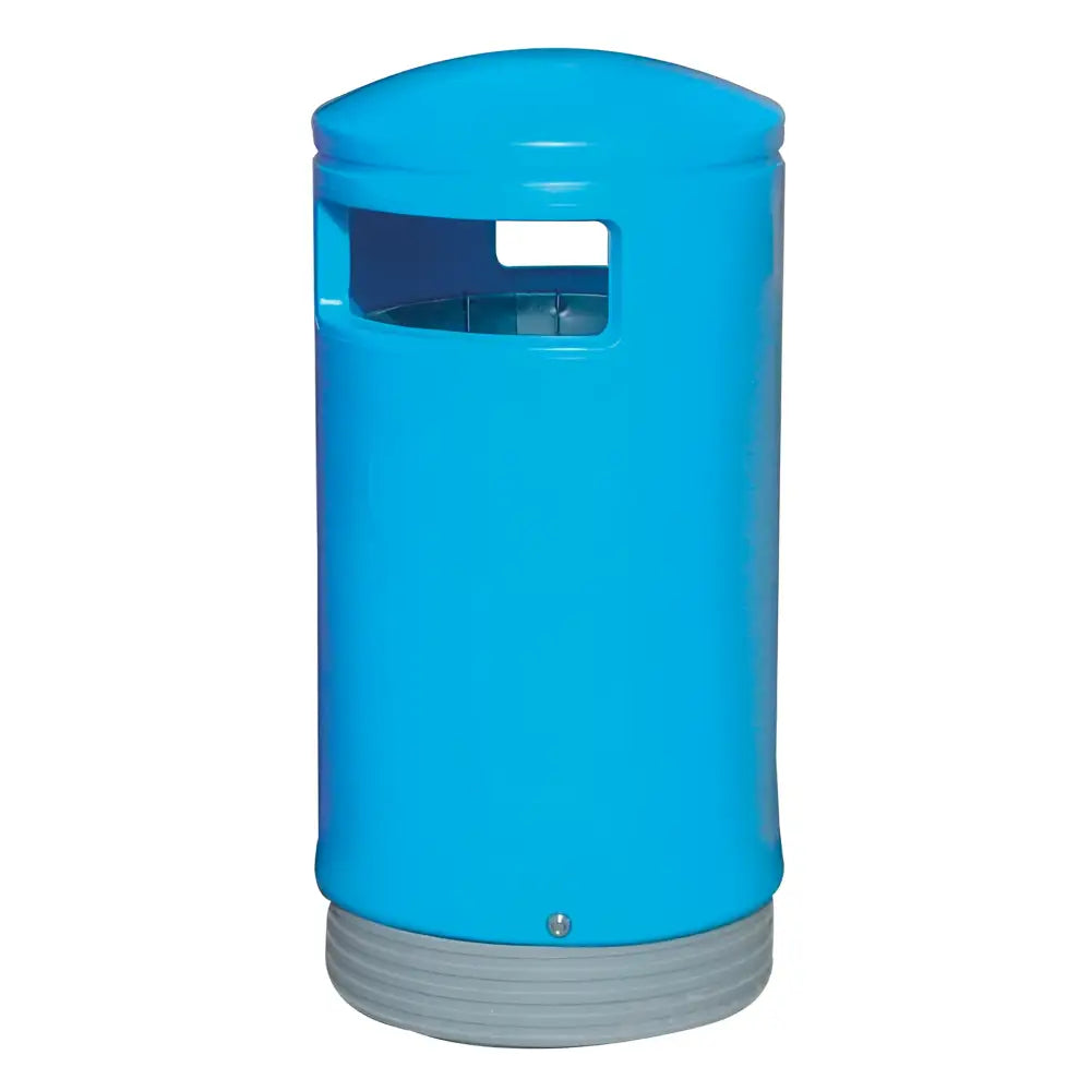 Hooded top litter bins