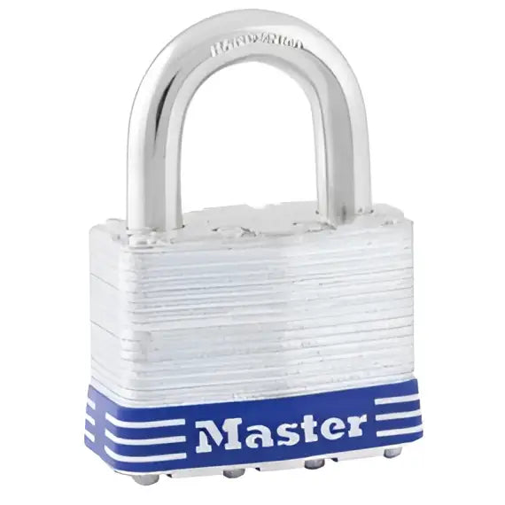 Laminated steel padlocks