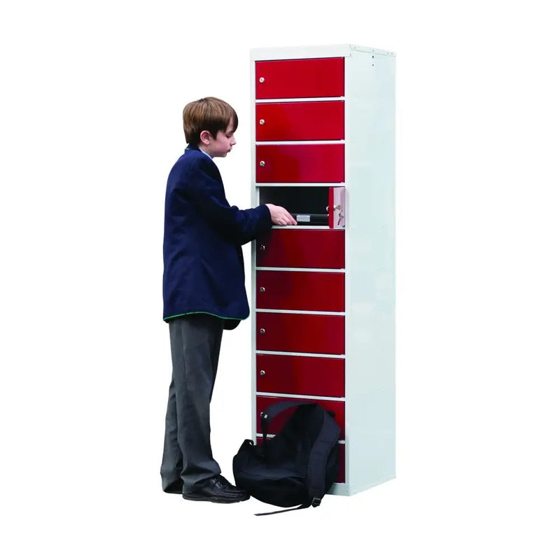 Laptop storage lockers