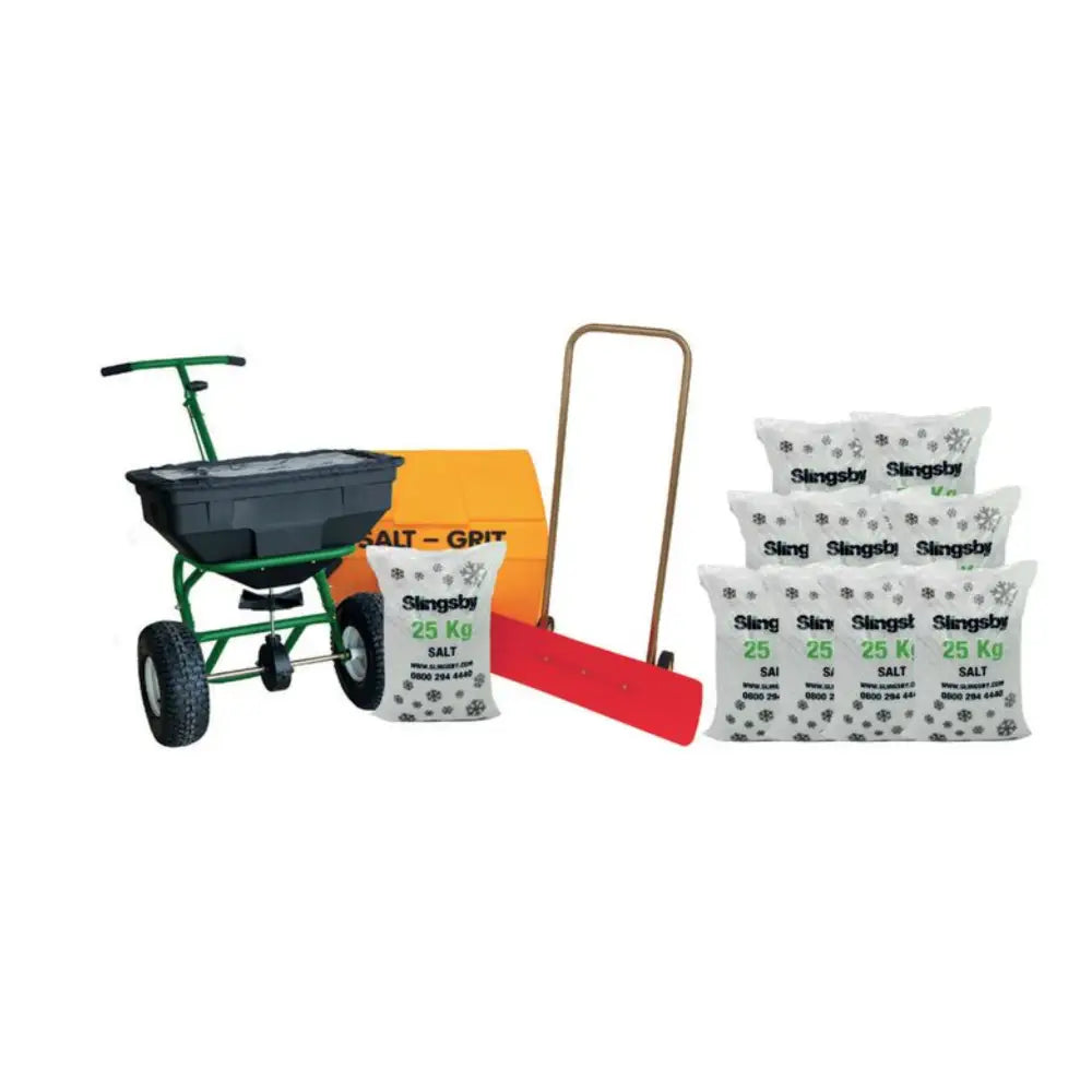 Large car park winter snow & ice clearing kit