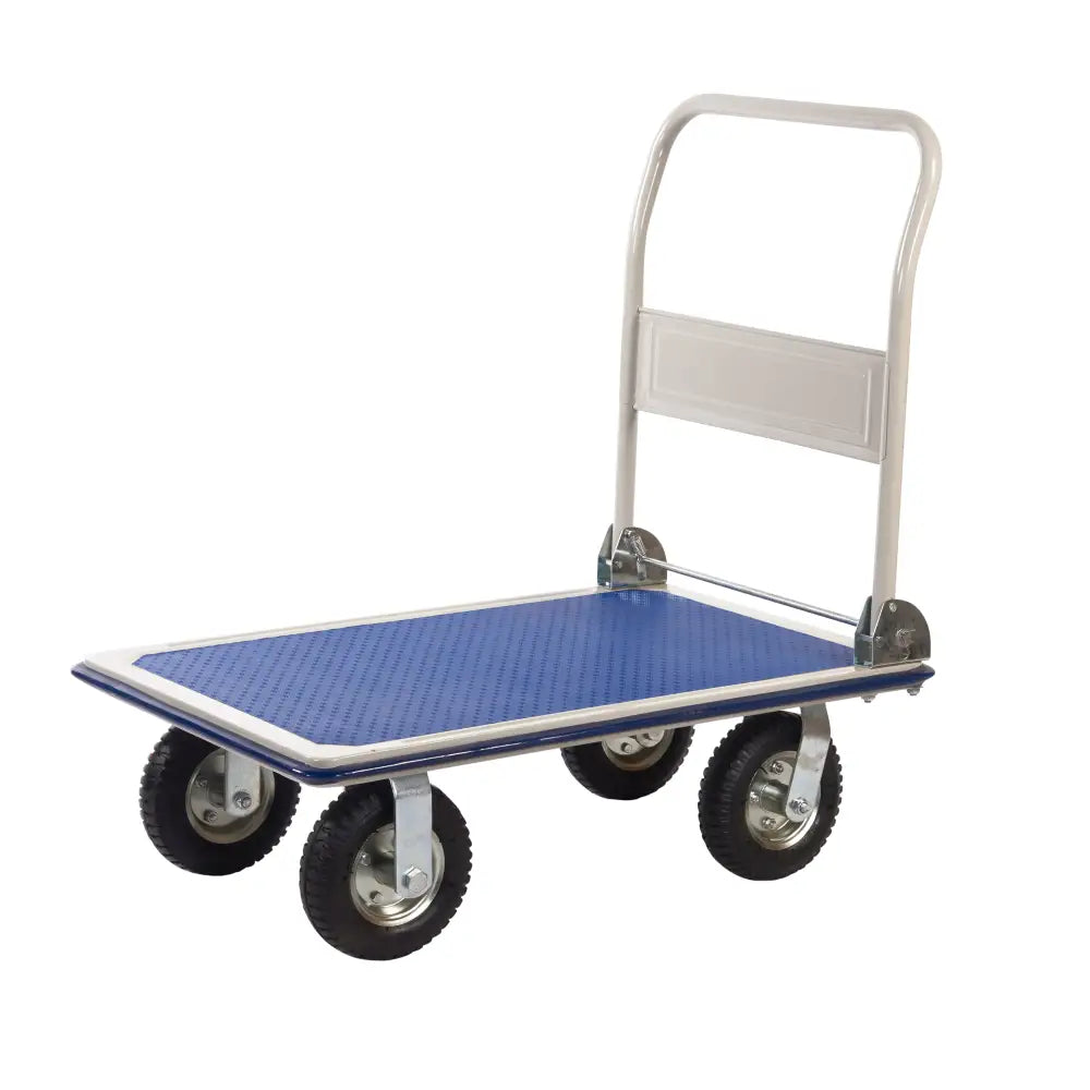 Large wheeled folding trolley