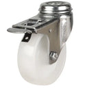 Light duty bolt hole castors