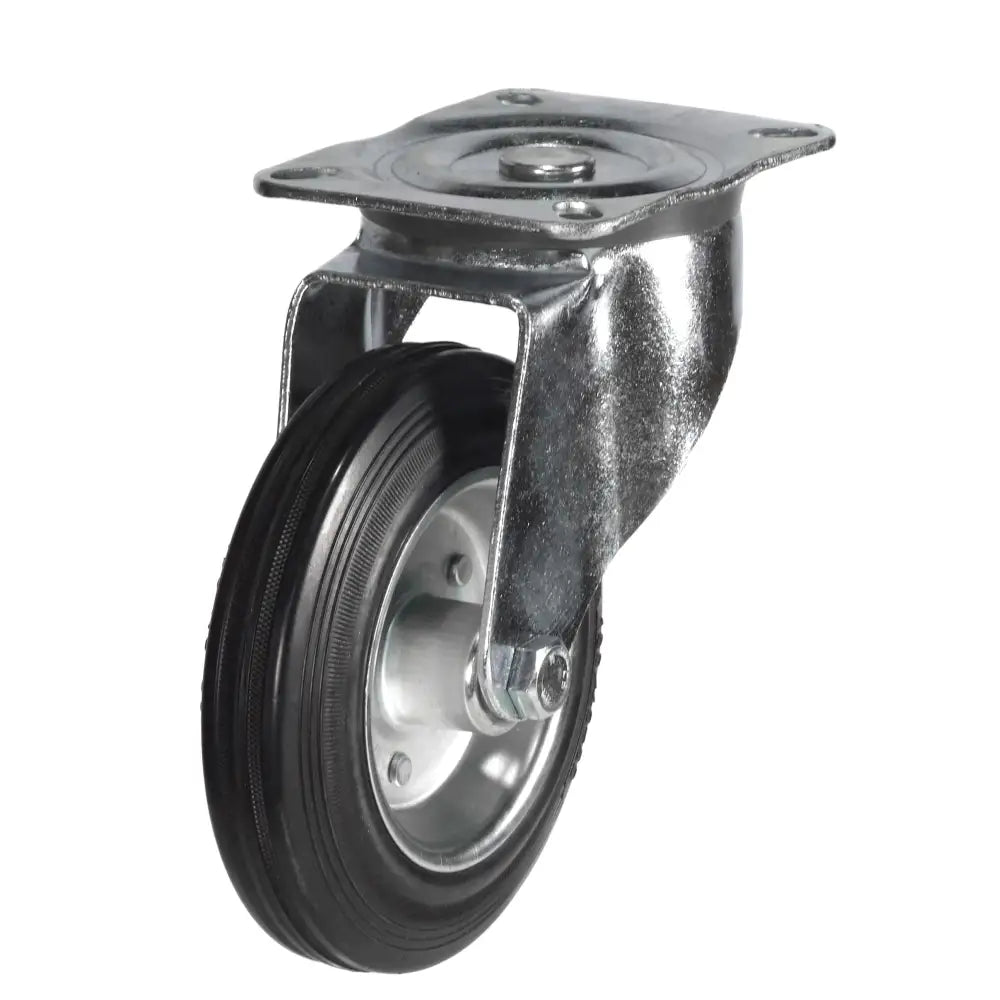 Light duty top plate castors