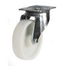 Light duty top plate castors