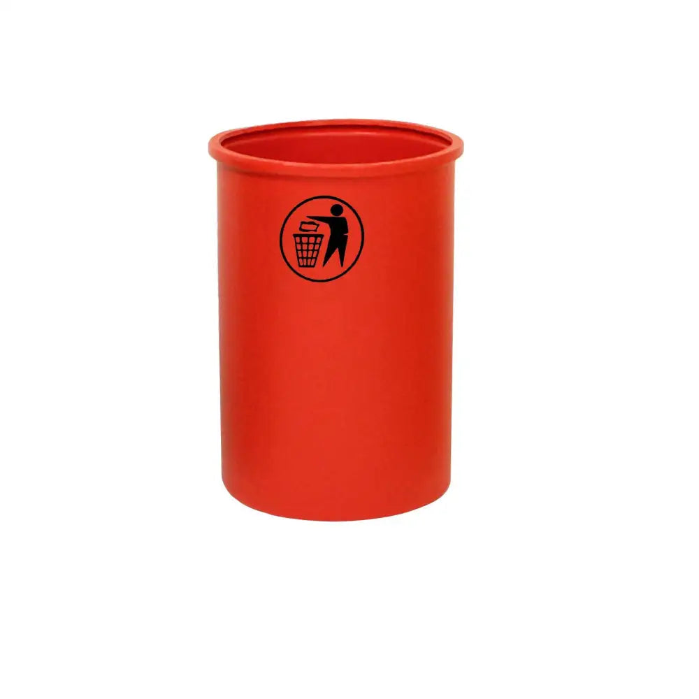 Litter bins with tidy man logo