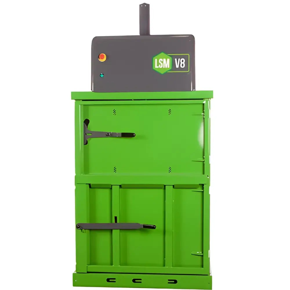 Lsm v8 mid size cardboard and waste baler